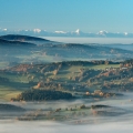 Pohled z rozhledny Alpenblick I