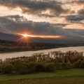 Západ nad Lipnem